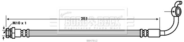 BORG & BECK Тормозной шланг BBH7812